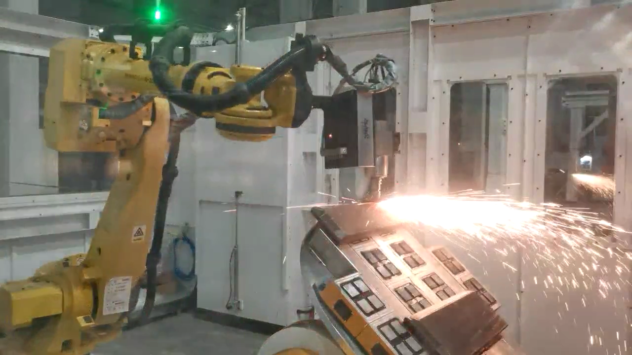 Robot Intelligent Grinding (Carbon Steel Products)