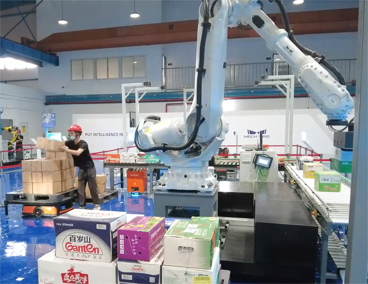 Robot Intelligent Depalletizing