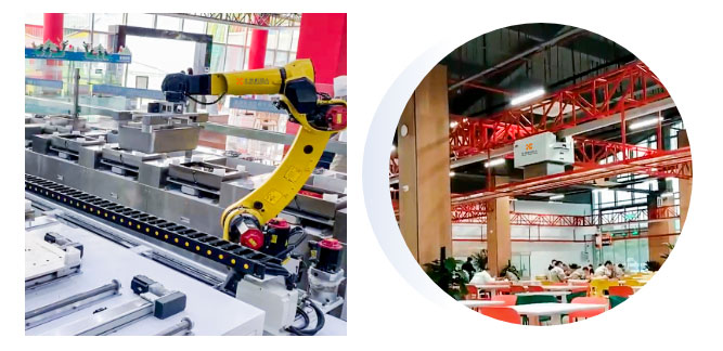 科技赋能 | 汇博机器人助力平谦国际智慧产业园智慧餐厅启动运行(图3)